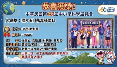 得獎公告