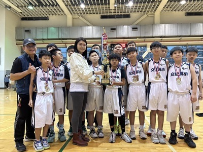 籃球隊榮獲小馬盃少年籃球聯賽冠軍